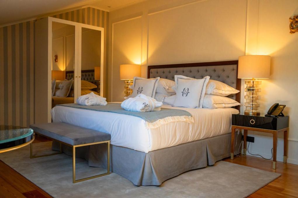 Solar Do Requeijo By Luna Hotels & Resorts Arcos de Valdevez Zewnętrze zdjęcie A bedroom at the hotel